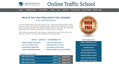 Desktop Screenshot of logantrafficschool.com